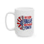 4th of July Mug - American Sunflower