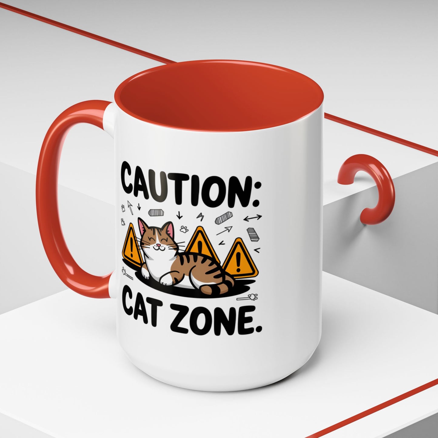 Animal Mug - Caution: Cat Zone