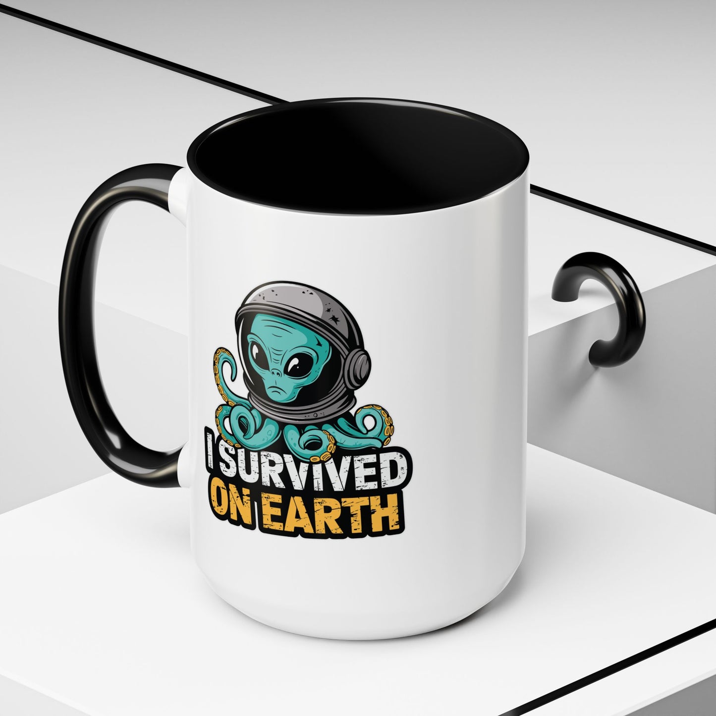 Alien Mug - I Survived On Earth