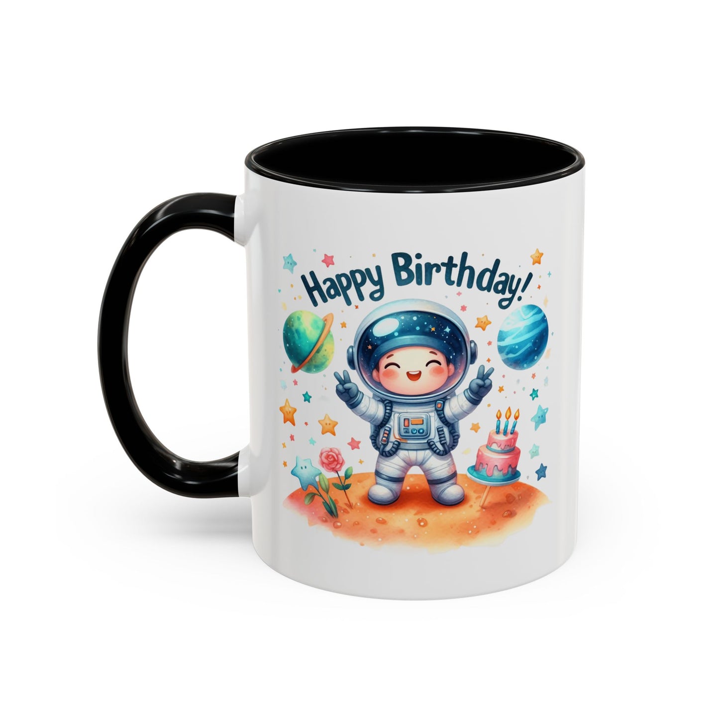 Birthday Mug - Happy Birthday Astronaut