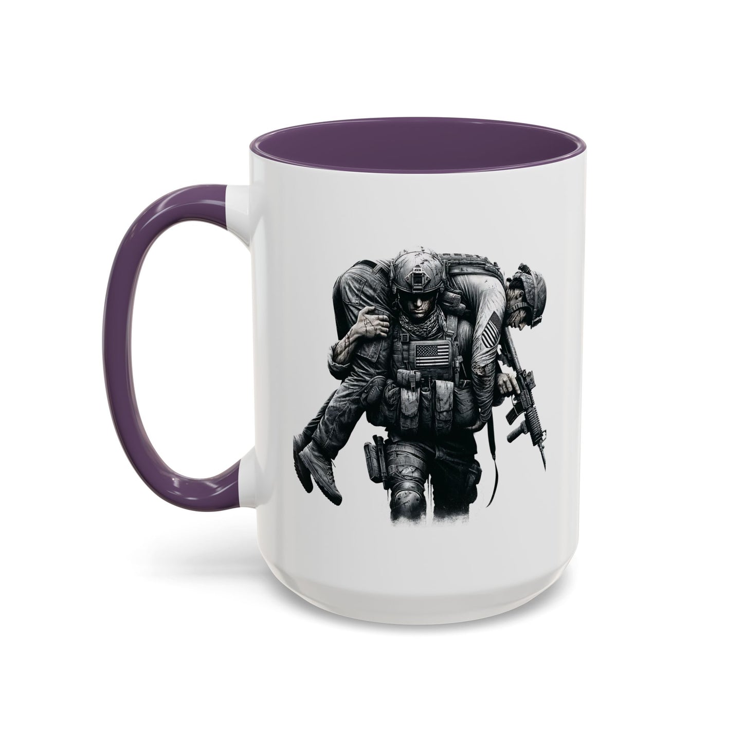 4th of July Mug - American Combat Soldiers