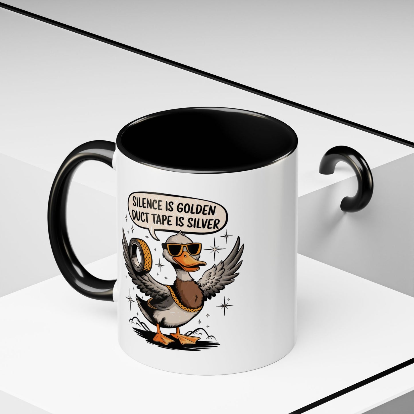 Humor Mug - Silence is Golden