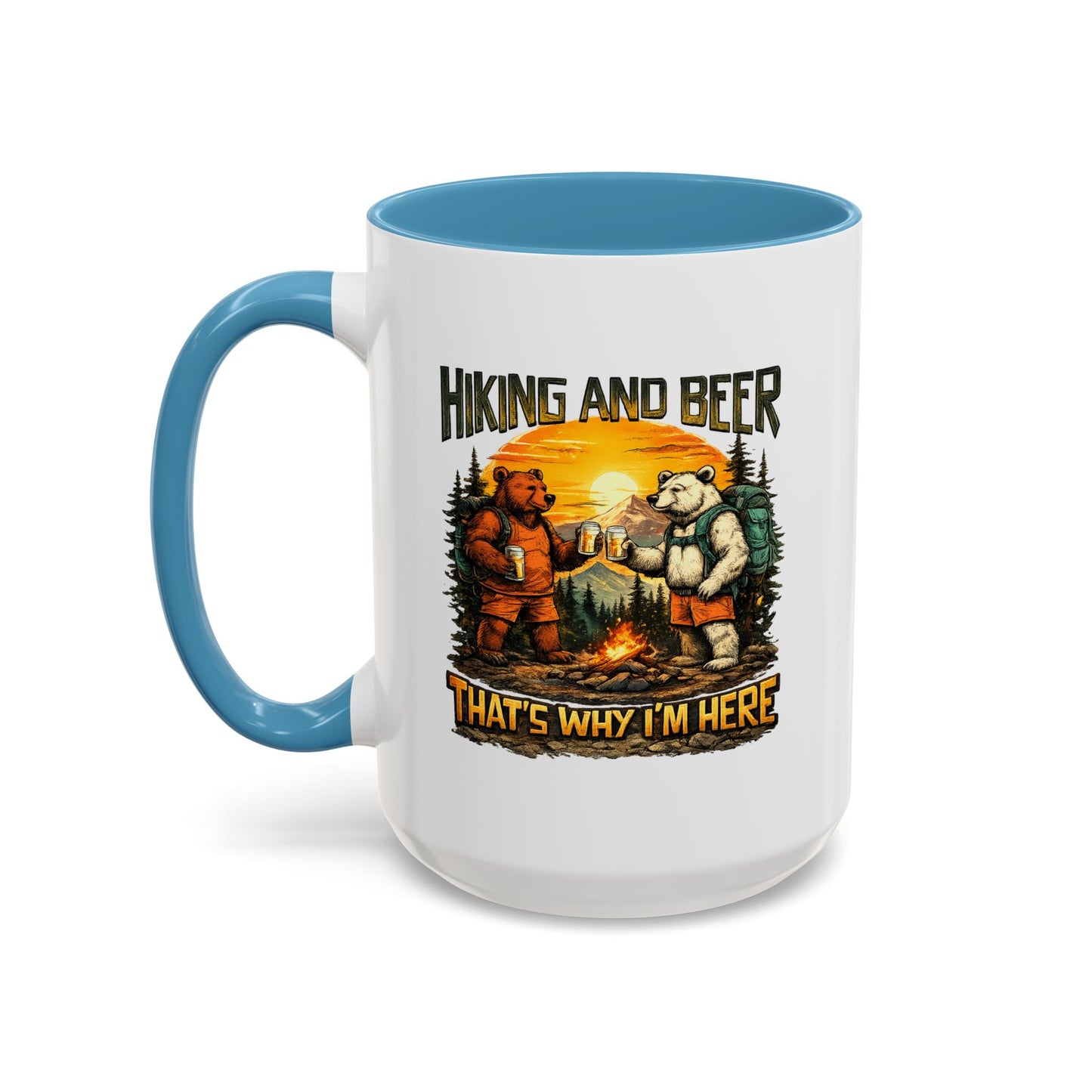Humor Mug - Hiking and Beer