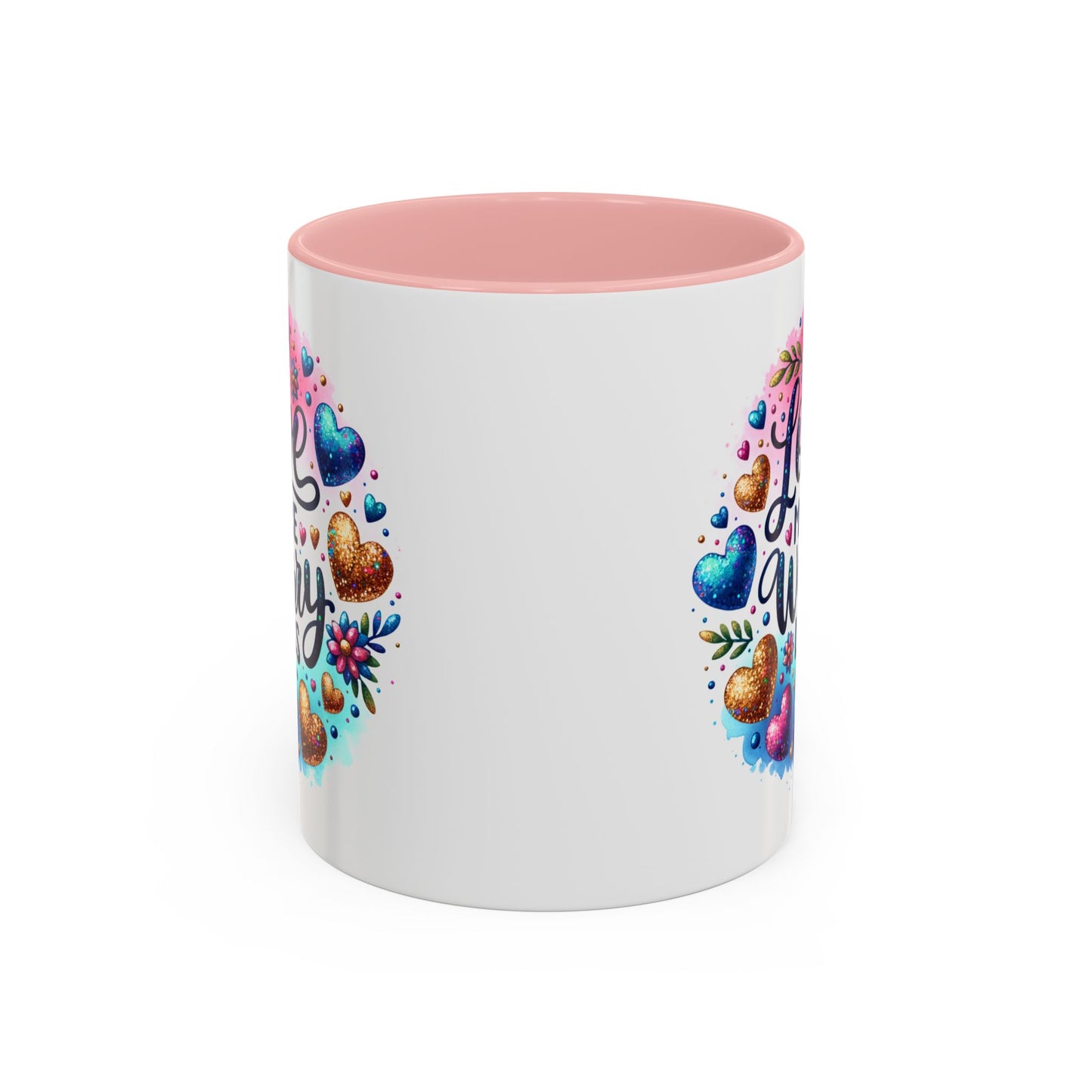 Wellness Mug - Love More Worry Less Circle