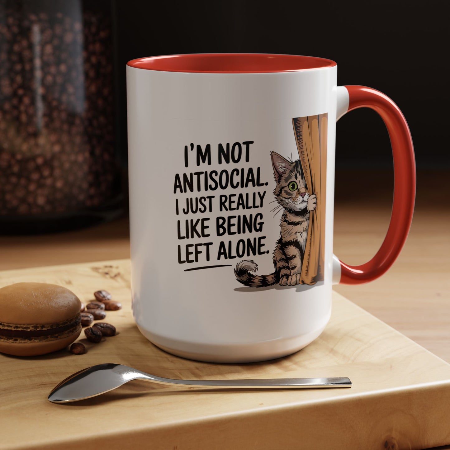 Animal Mug - I'm Not Antisocial