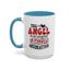 Humor Mug - The Angel on my Shoulder