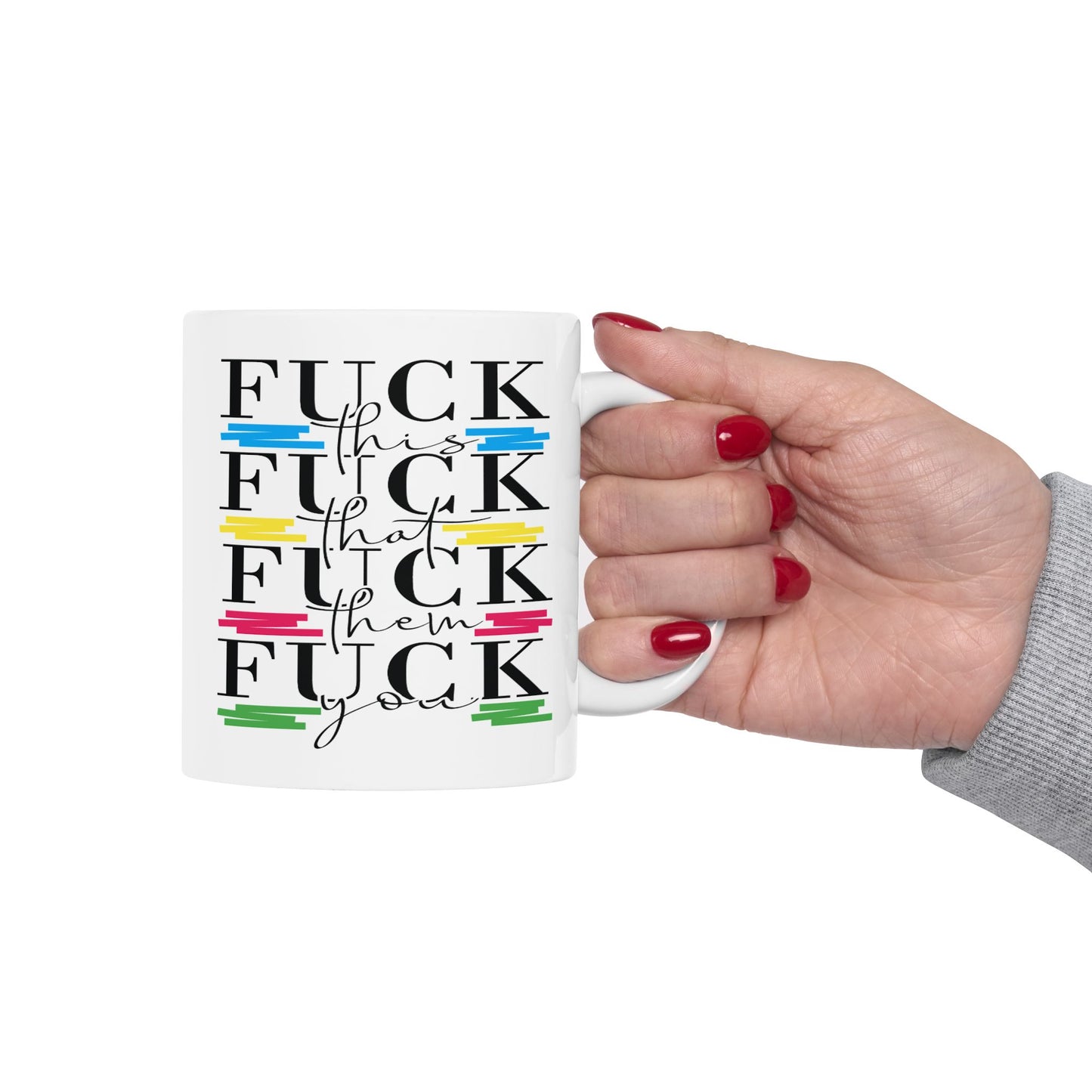 Adult Mug - Fuck This Fuck That