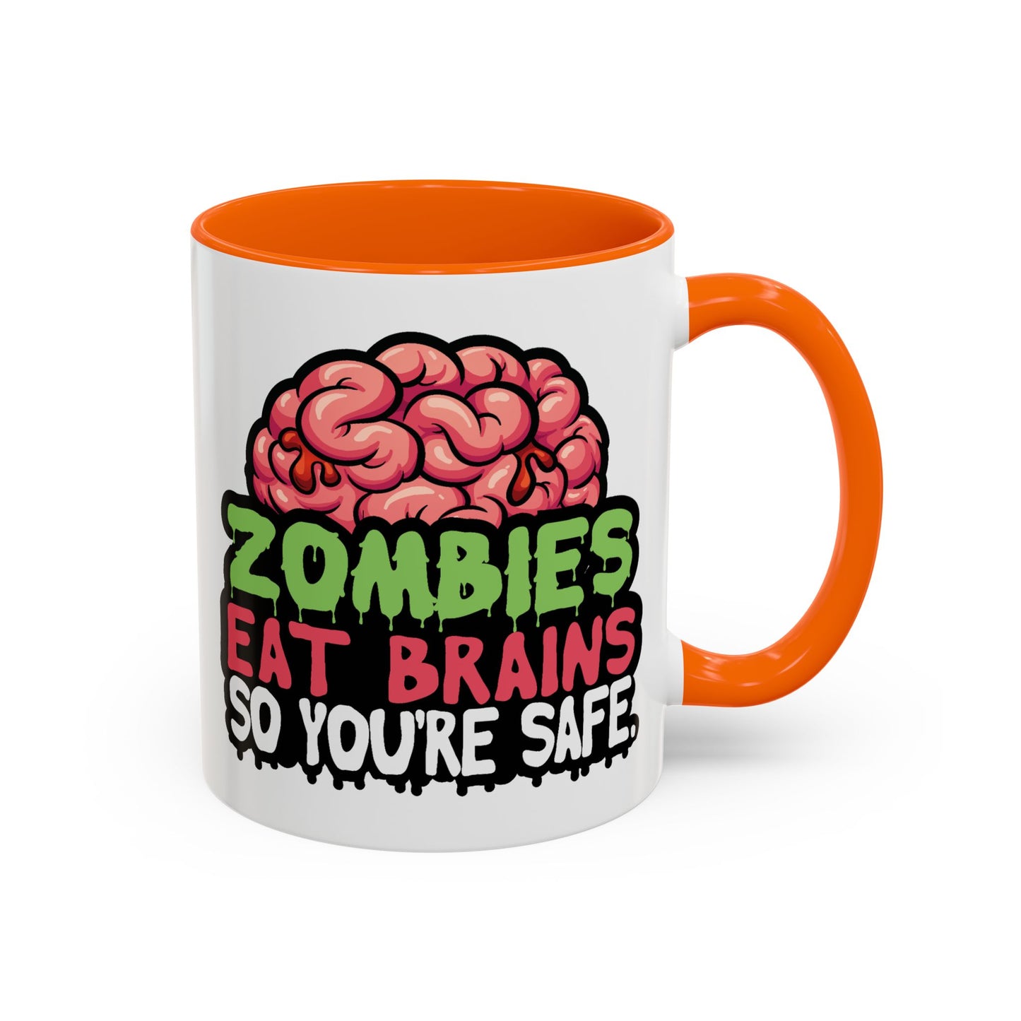Humor Mug - Zombies Eat Brains