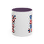 4th of July Mug - Animal Love USA Flag