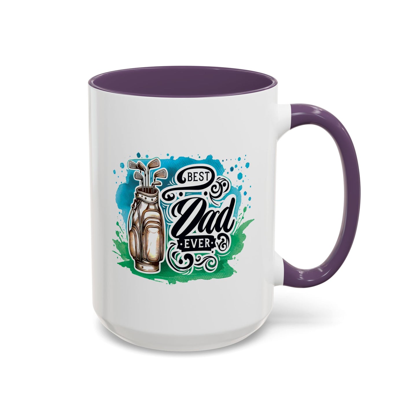 Father's Day Mug - Best Dad Ever Golf