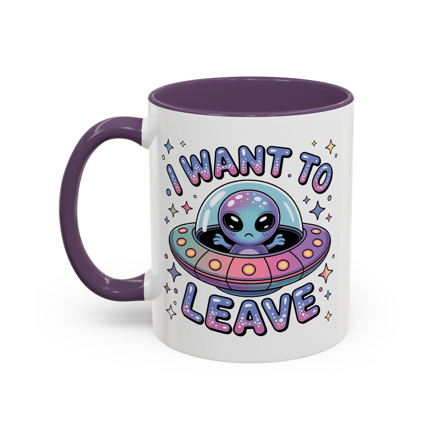 Alien Mug - I Want To Leave