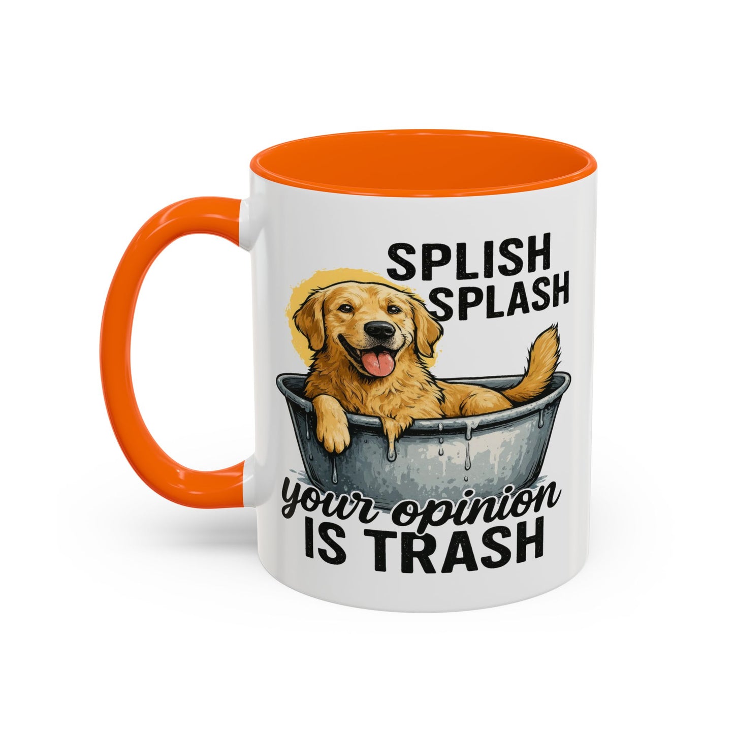Animal Mug - Splish Splash Your Opinion Is Trash