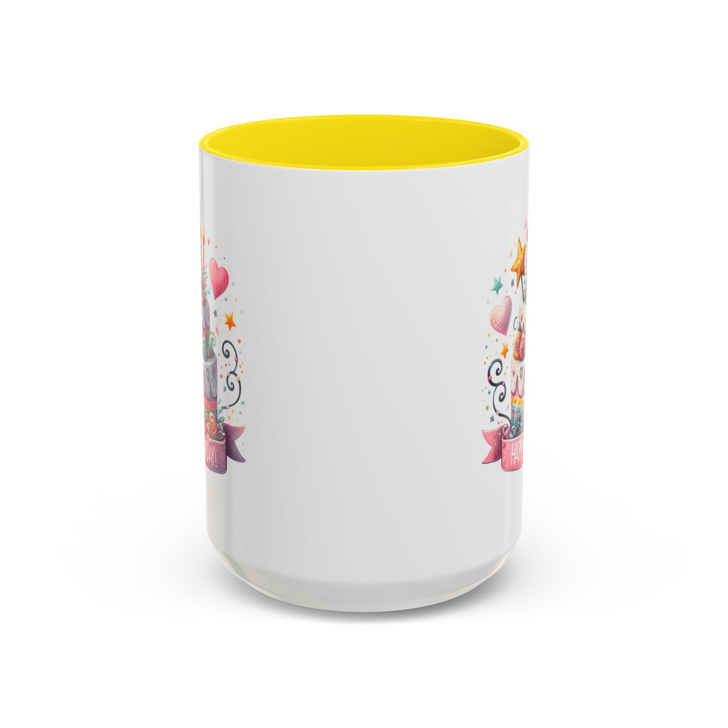 Birthday Mug - Happy Birthday Two Tiered Cake