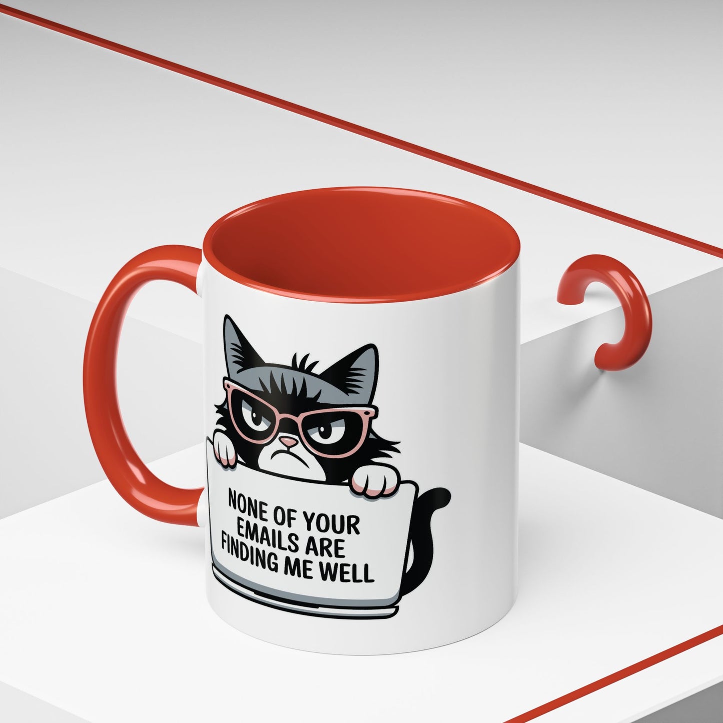 Humor Mug - None of Your Emails