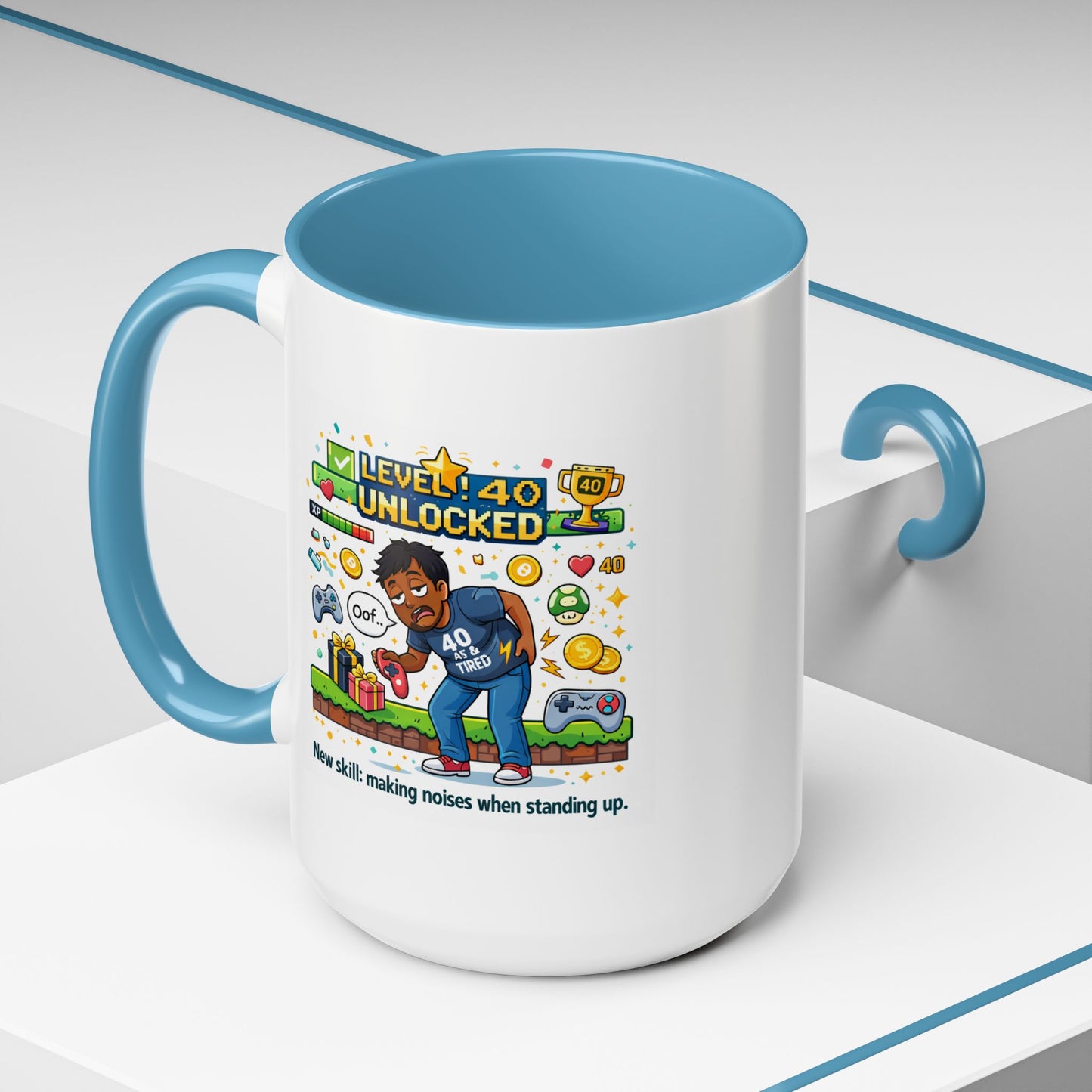 Birthday Mug - Level 40 Unlocked