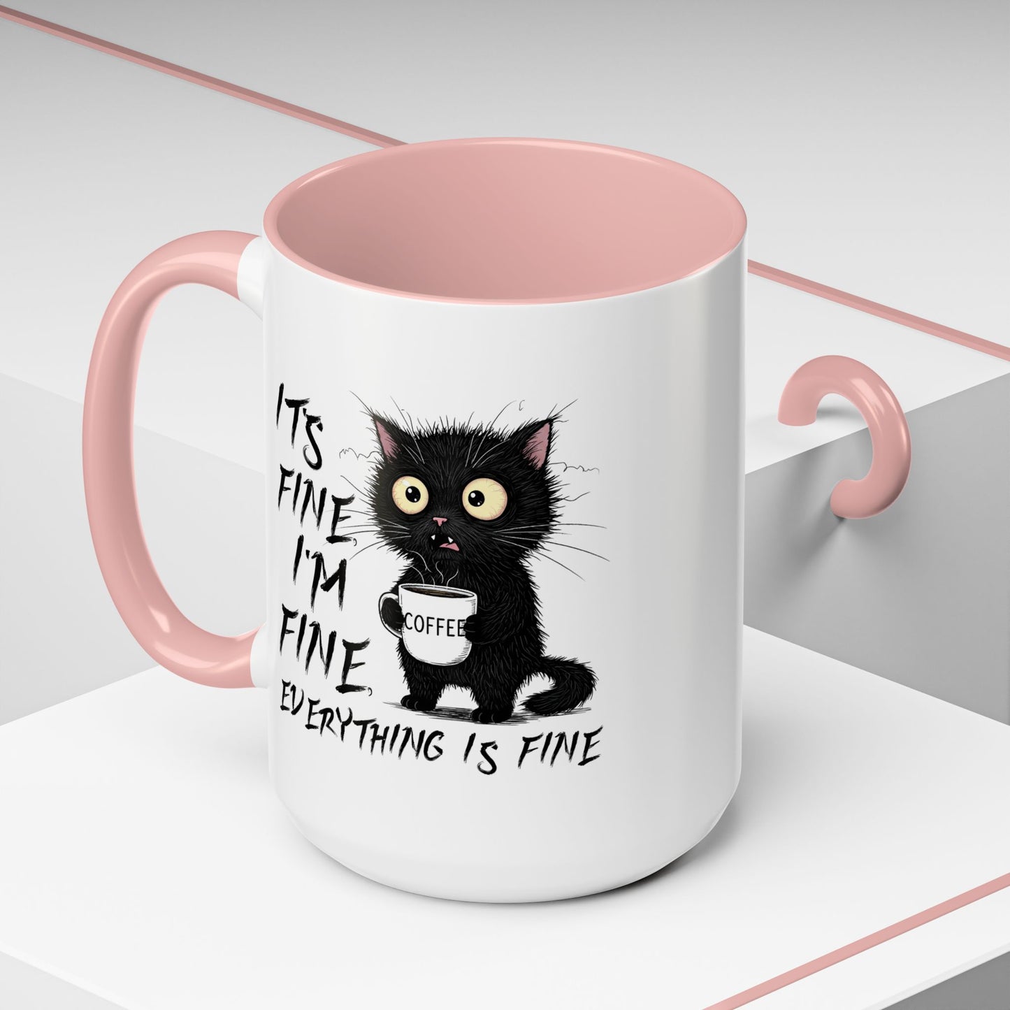 Animal Mug - It's Fine I'm Fine Everything is Fine