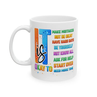 Wellness Mug - It's Ok To Make Mistakes