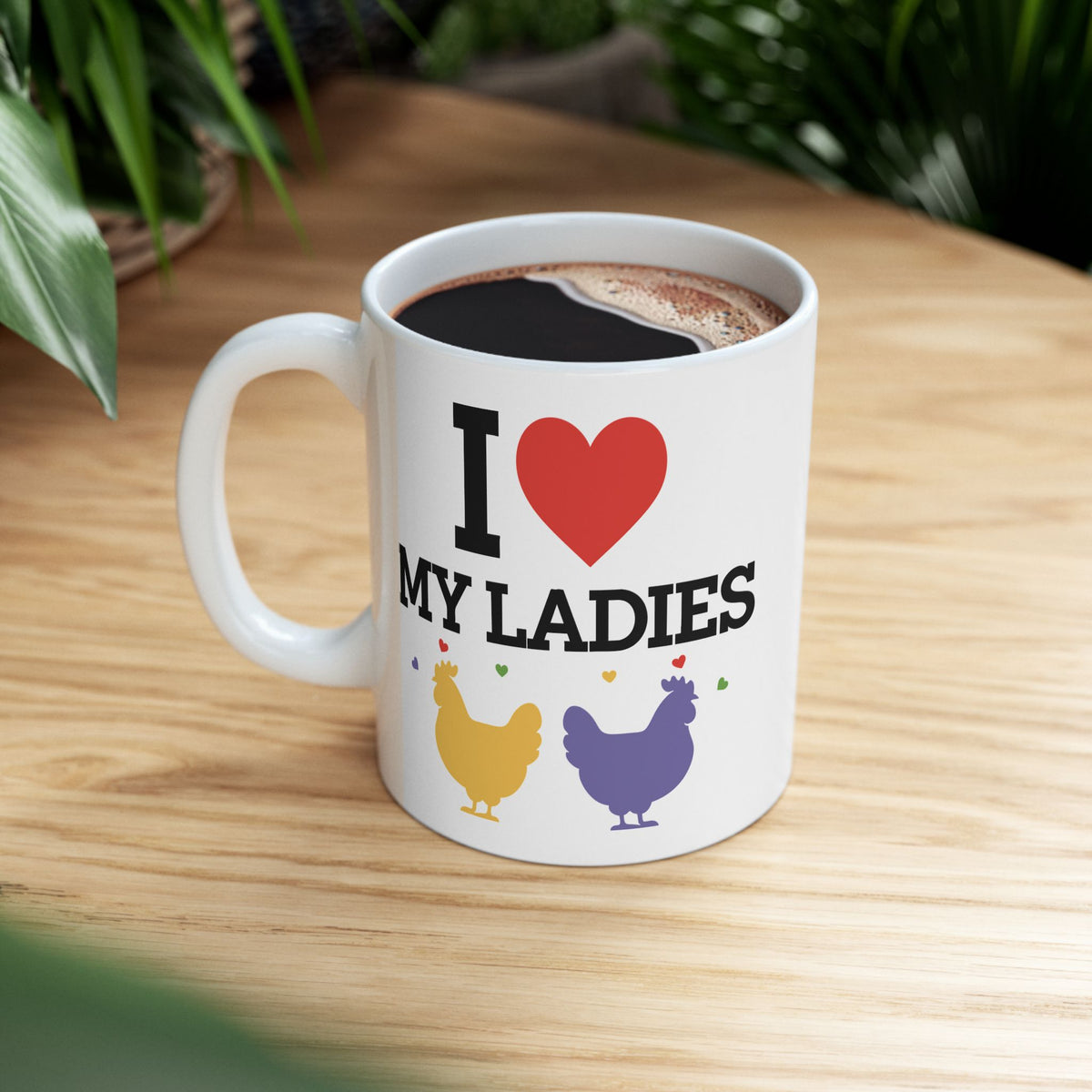 Adult Mug - I Love My Ladies